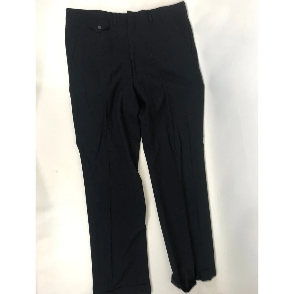 Chaps Ralph Lauren Mens Black Suit Set 44